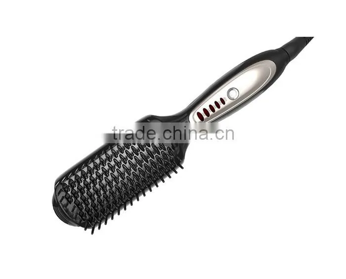 Modeling,Curly and straight hair fast the product straight comb