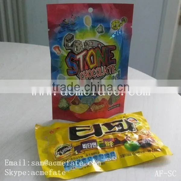 HACCP popular and cheap stone shaped chocolate candy in bulk