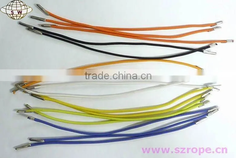 fabric shoe laces with imprinted ,fabric round shoe laces