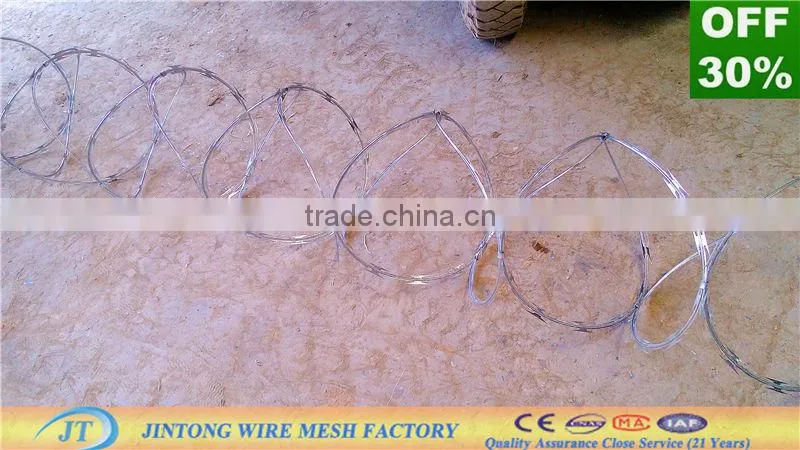 hot-dipped galvanized razor wire buy from anping