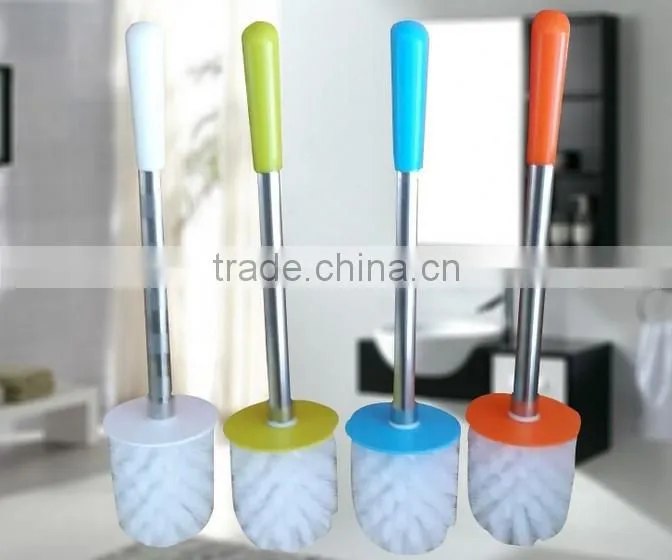 2016 newest high quality colorful cleaning plastic toilet brush holder