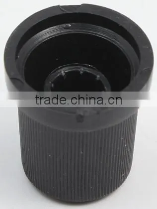 ABS 6mm electric knurled control gas stove knob