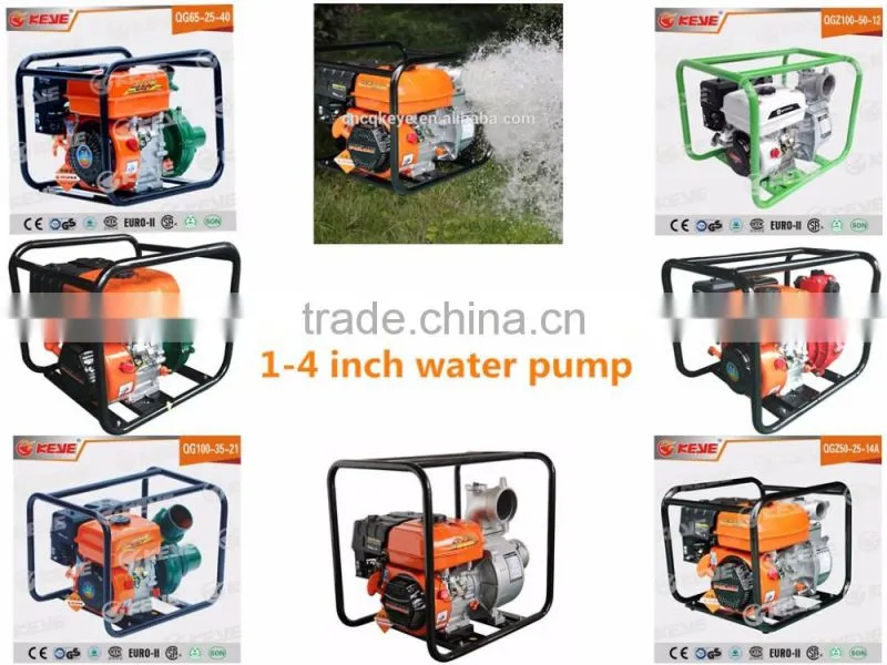 1-4inch high pressure pumps with manual starter and electric starter