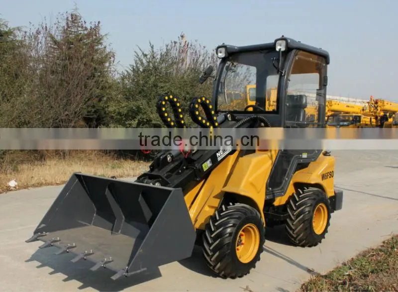 NEWLAND brand compact backhoe loader small wheel loader with CE