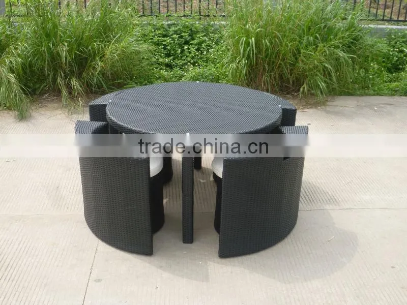 Outdoor Garden Furniture Round Wicker Table