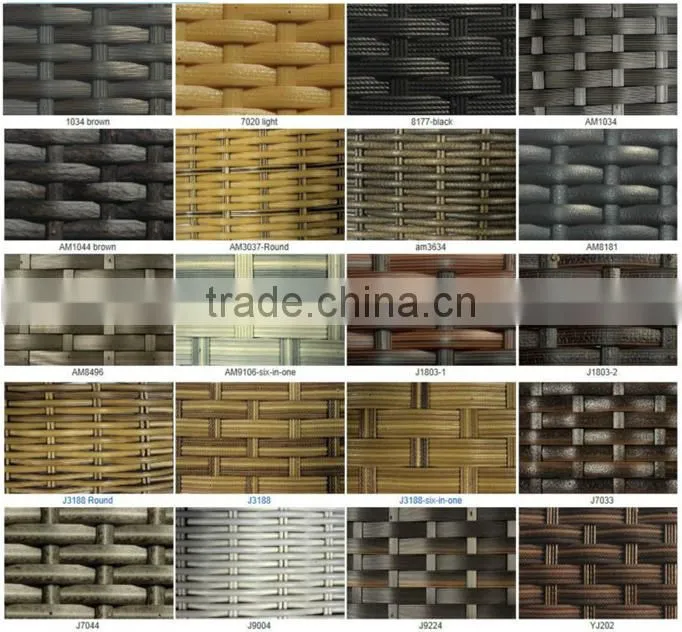 Outdoor daybed rattan sofa bed (K-9097)