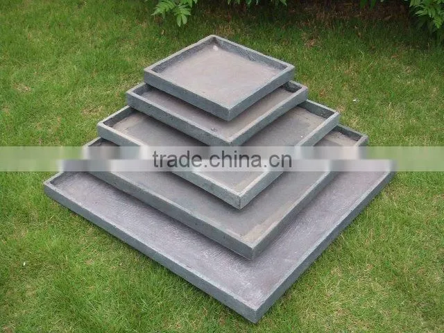 2014 popular fiber clay garden flower pot holder