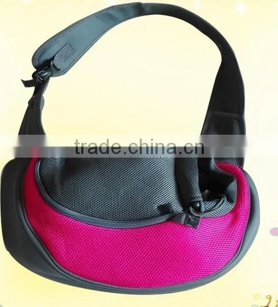CY115 Breathable Mesh Pet Dog Backpack Puppy Cat Chest Carriers Portable Outdoor Dog Travel Bag
