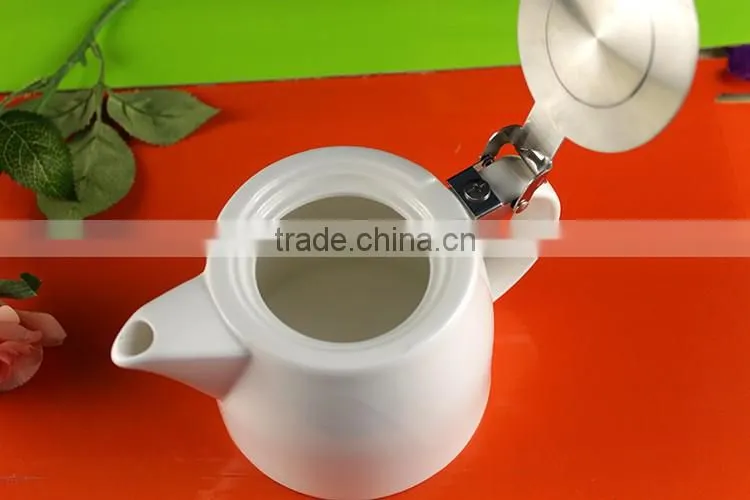 2017 factory supplies custom logo & color wholesale ceramic kettle