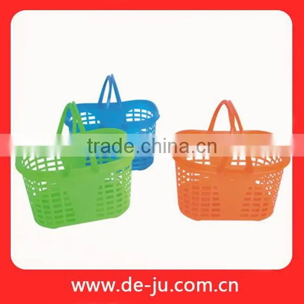 Plastic Colorful Basket Storage