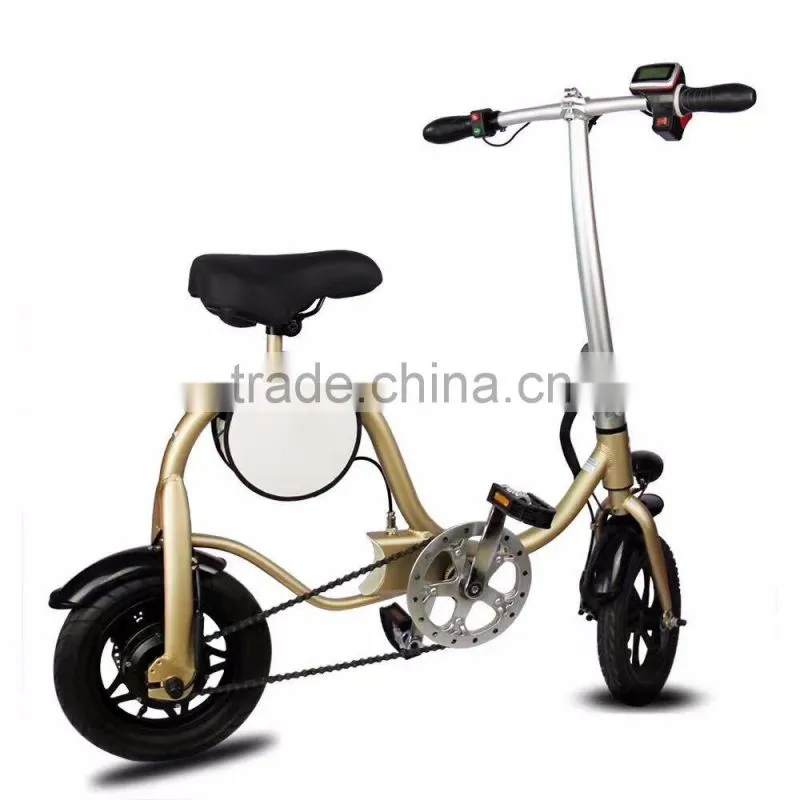 Latest New Arrival Electric S1 Smart Mini Folding Bicycle, Best Mini Portable Folding Electro Bicycle, Aluminum Alloy E-bicycle