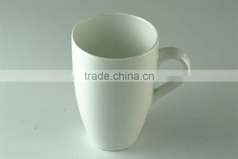 Good Quality Super White 450ml Porcelain Mug