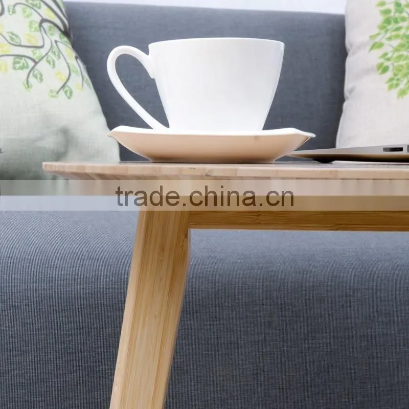 Living room collection natural MDF top solid bamboo coffee table