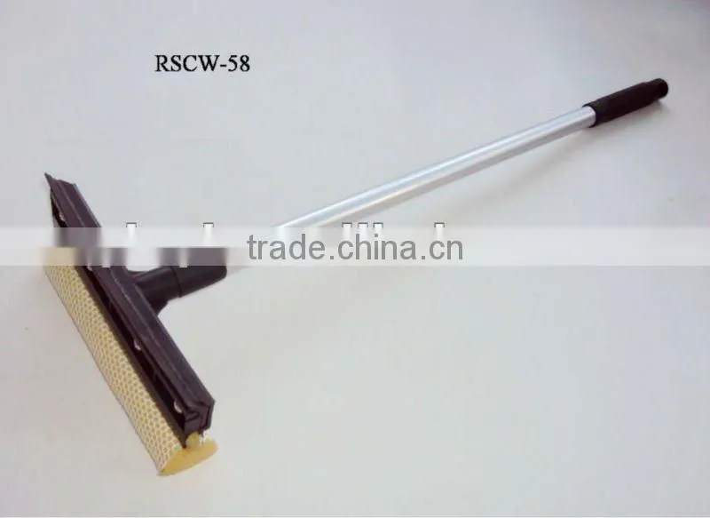 car window cleaner with wooden handle