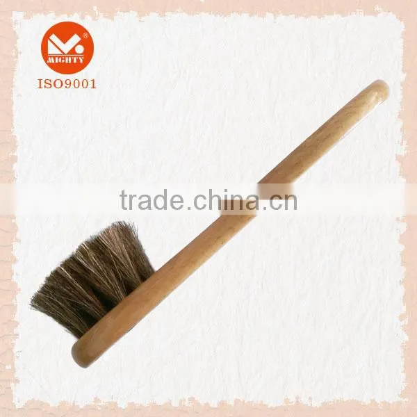 Good Quality Horse Hair Shoe Polish Brush With Beech Wood Block