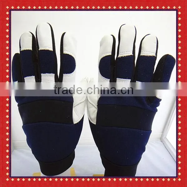 Mens Leather Car Driving Gloves