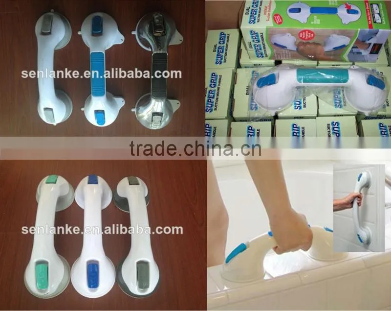 Grab Rail Quick!!! Portable Super Grip Bath Grab Bar with indicator