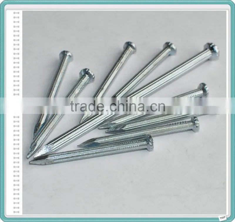 Zinc Plated/Galvanised Concrete Nails/Cement Nails