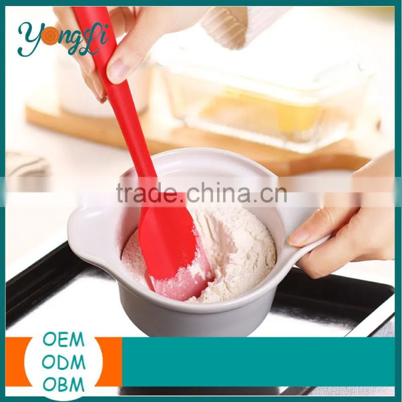 Baking Accessories Colorful Silicone Spatula