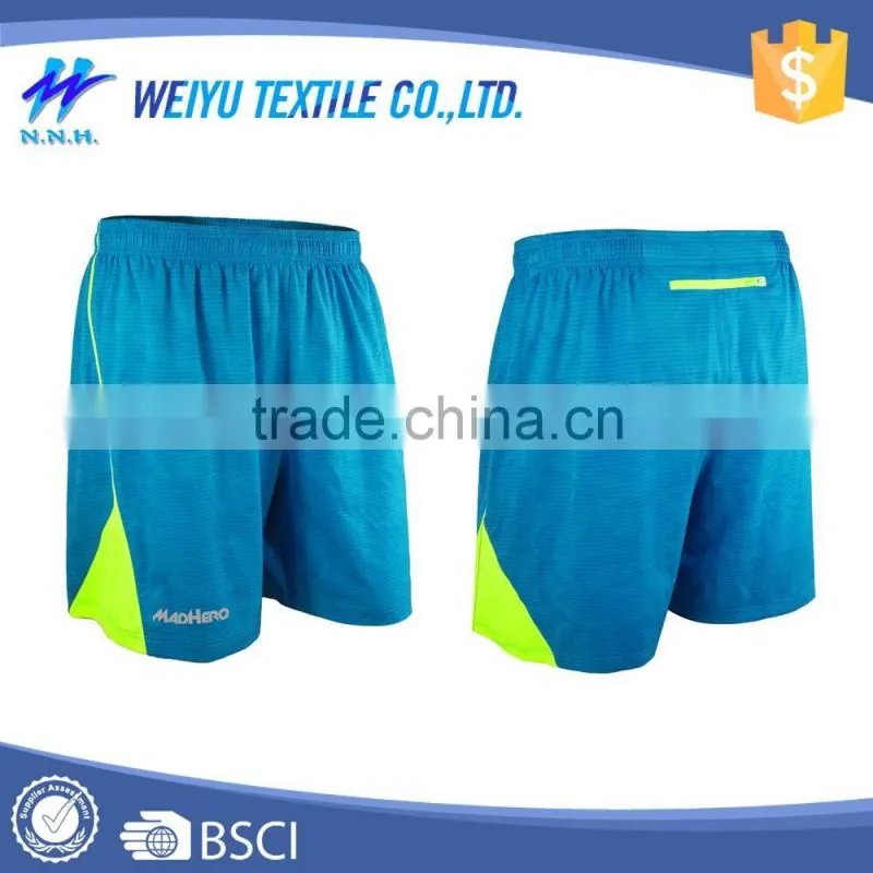 2016 Top quality breathable mens running shorts