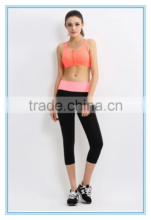 Top Quality Fitness Elastic Pants Women Dance Yoga Sports Pants Tights Gym Workout Clothing Fashion Legging