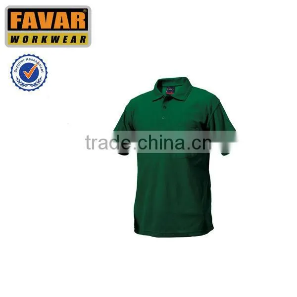 2013 OEM polo shirt cotton short sleeve polo shirt garment