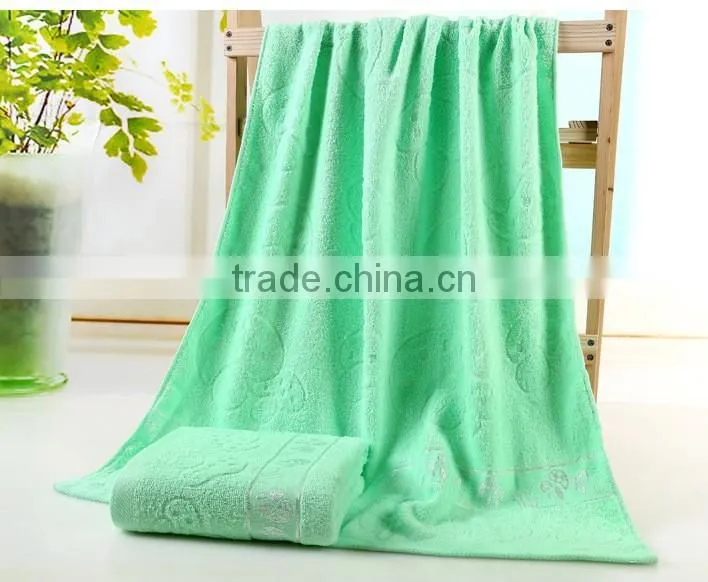dark color high quality solid color cotton bath towels
