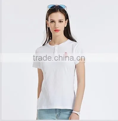 high elasticity fitness clothing blank t-shirt with soft fabric