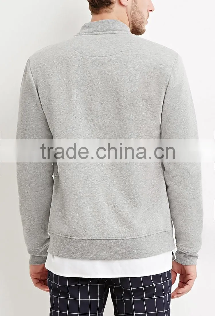 new design fashion blank baseball jacket for men