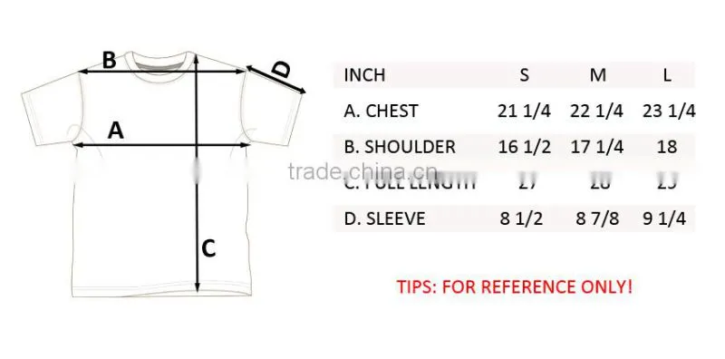 wholesale china 95% cotton 5% elastane custom t shirts