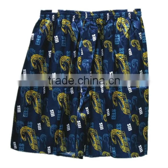 High quality summer satin shorts kurta photo sexy men shorts SH002