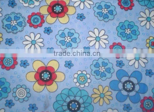 100% COTTON PRINTED FLANNEL FABRIC 21X20 72X60 57/58''