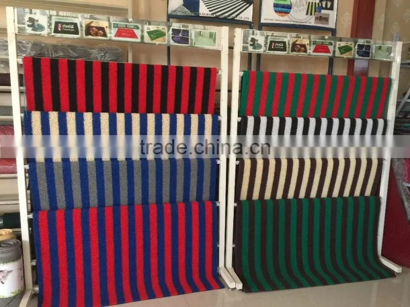 Anti slip/UV waterproof home/commercial used PVC coil outdoor carpet
