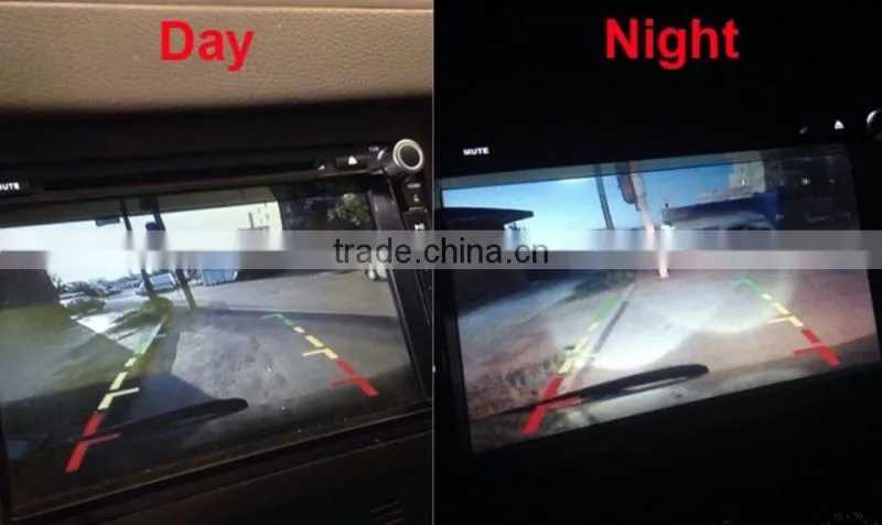 Car license plate reversing camera with night vision