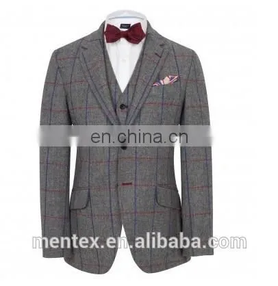 tweed check blazer jacket