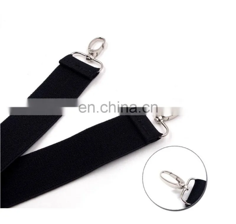 2017 wholesale New design clips X back suspenders MEN'S suspenders