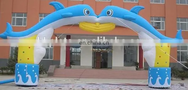 New Dolphin Inflatable Arch,Inflatable Advertising gate for sale
