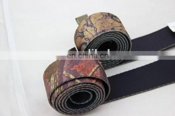 Canvas Belt With Silk Printing Polyester Lifting Belt