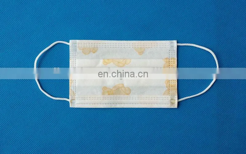 Hospitals and clinical offices use CE approved medical disposable face mask