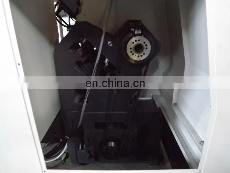 CK30D Horizontal cnc gang type lathe with slant bed and hydraulic chuck