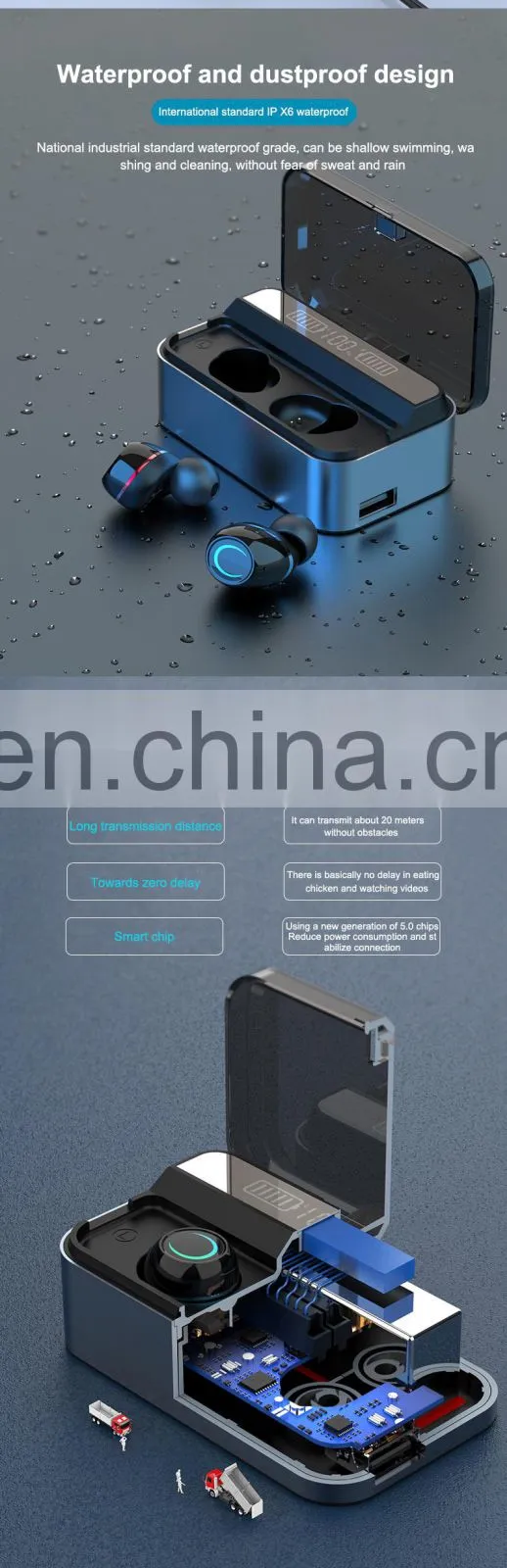 2020 News Oem Manufactory Mobile Phone Accessories Water Proof Earbuds Smart Watch Eearphonefor Iphone Original Headphone