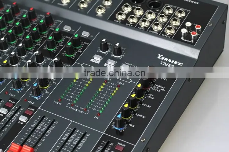 24-channel audio digital power sound console mixer YM160-YARMEE