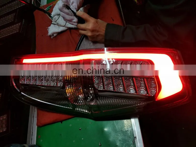 Led Tail Lamp for Hyundai Grand Starex H1 Rear Lights Chrome Housing Smoke Color 2008-2014