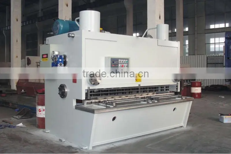 cizallamiento nc hydraulics guillotine shearing machine