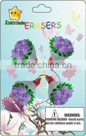 Mini Candy Macaron Shaped 3D Eraser