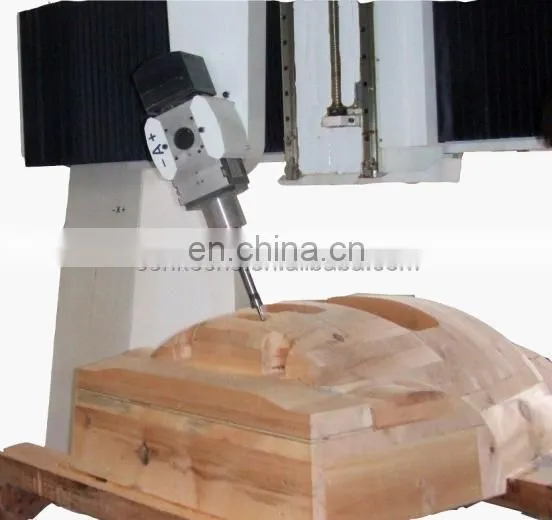 OSAI system 7.5kw Italy HSD servo motor square hobby cnc milling machine 5 axis