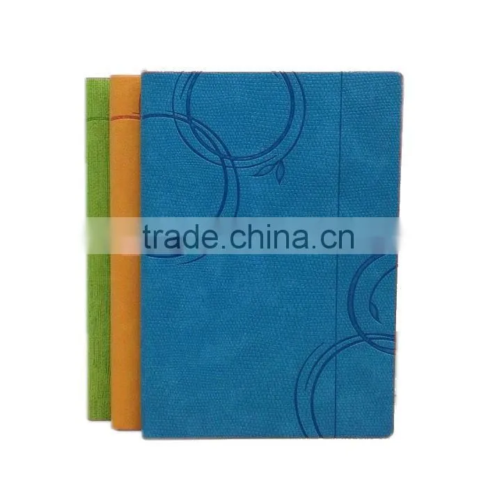 Popular type journal with strap closure