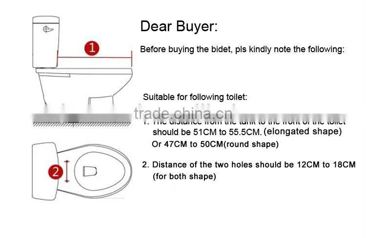 High quality toilet with bidet