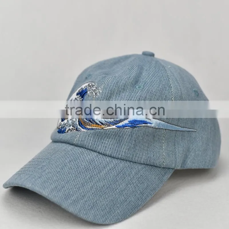 Custom Flat Embroidery Logo Baseball Cap