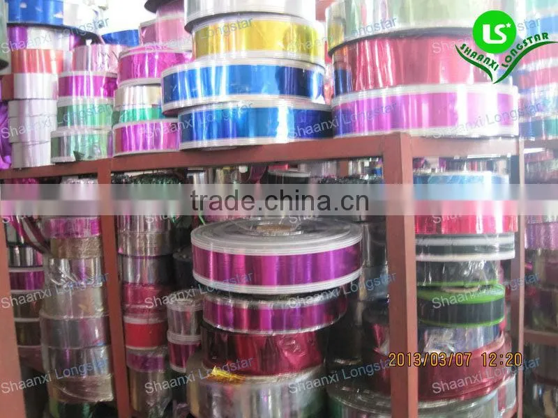 Colourful Christmas tinsel decoration